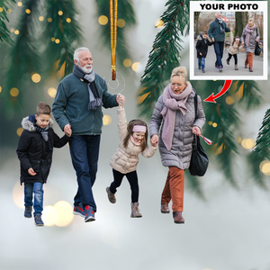 Custom photo Ornament - Personalized Christmas Gifts