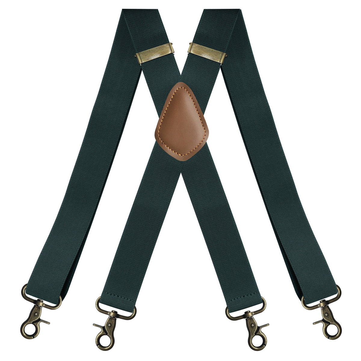 Personalized Monogrammed Leather Suspenders - Unique Gift For Men