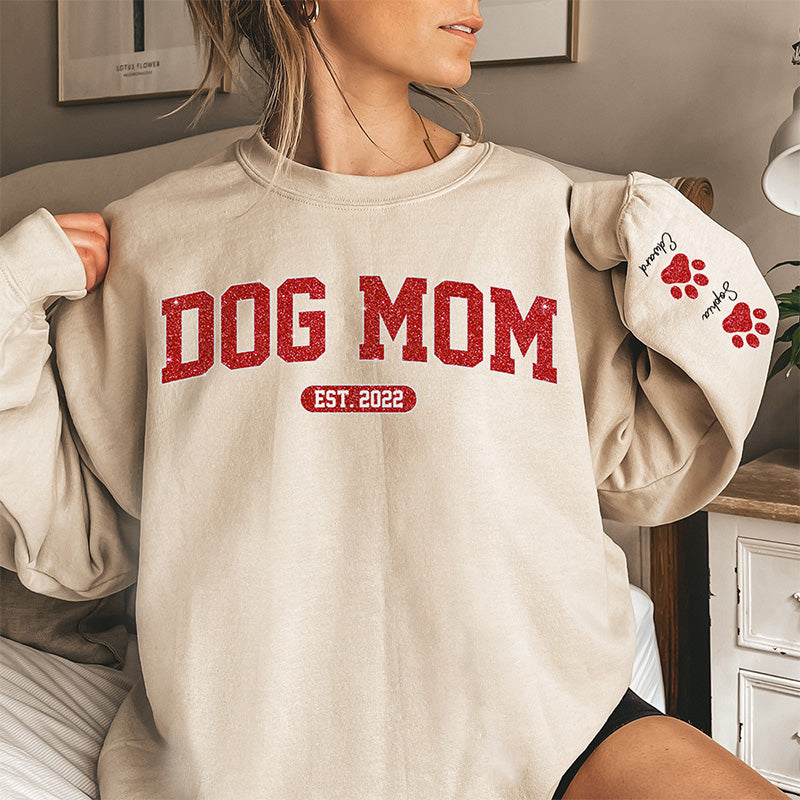 I'm A Cool Dog Mama - Personalized Sweatshirt For Pet Owners, Pet Lovers