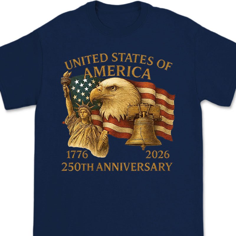 America 250th Anniversary Patriot Eagle T-Shirt