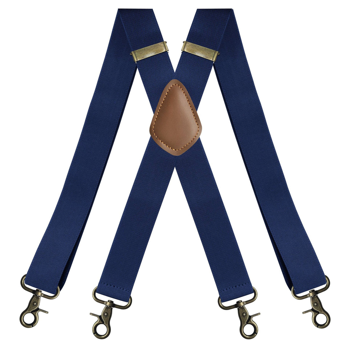Personalized Monogrammed Leather Suspenders - Unique Gift For Men