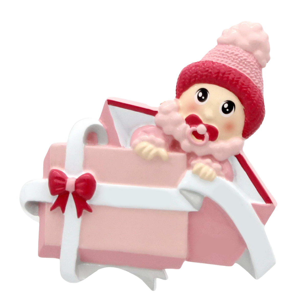 Baby in Present - Baby's 1st Christmas Ornament