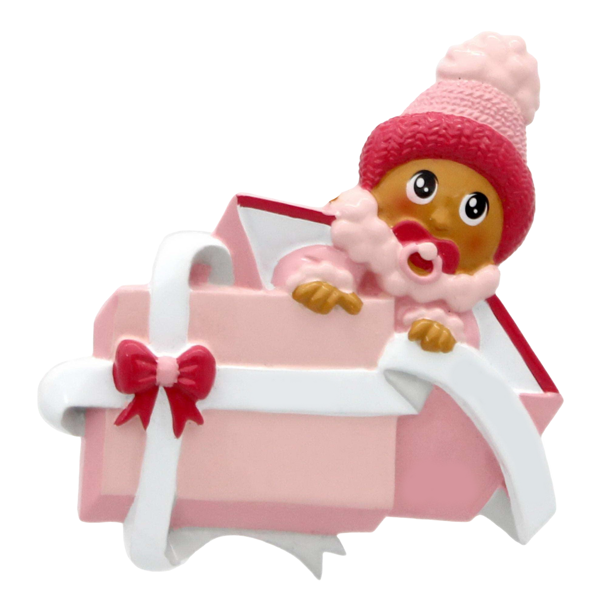 Baby in Present - Baby's 1st Christmas Ornament