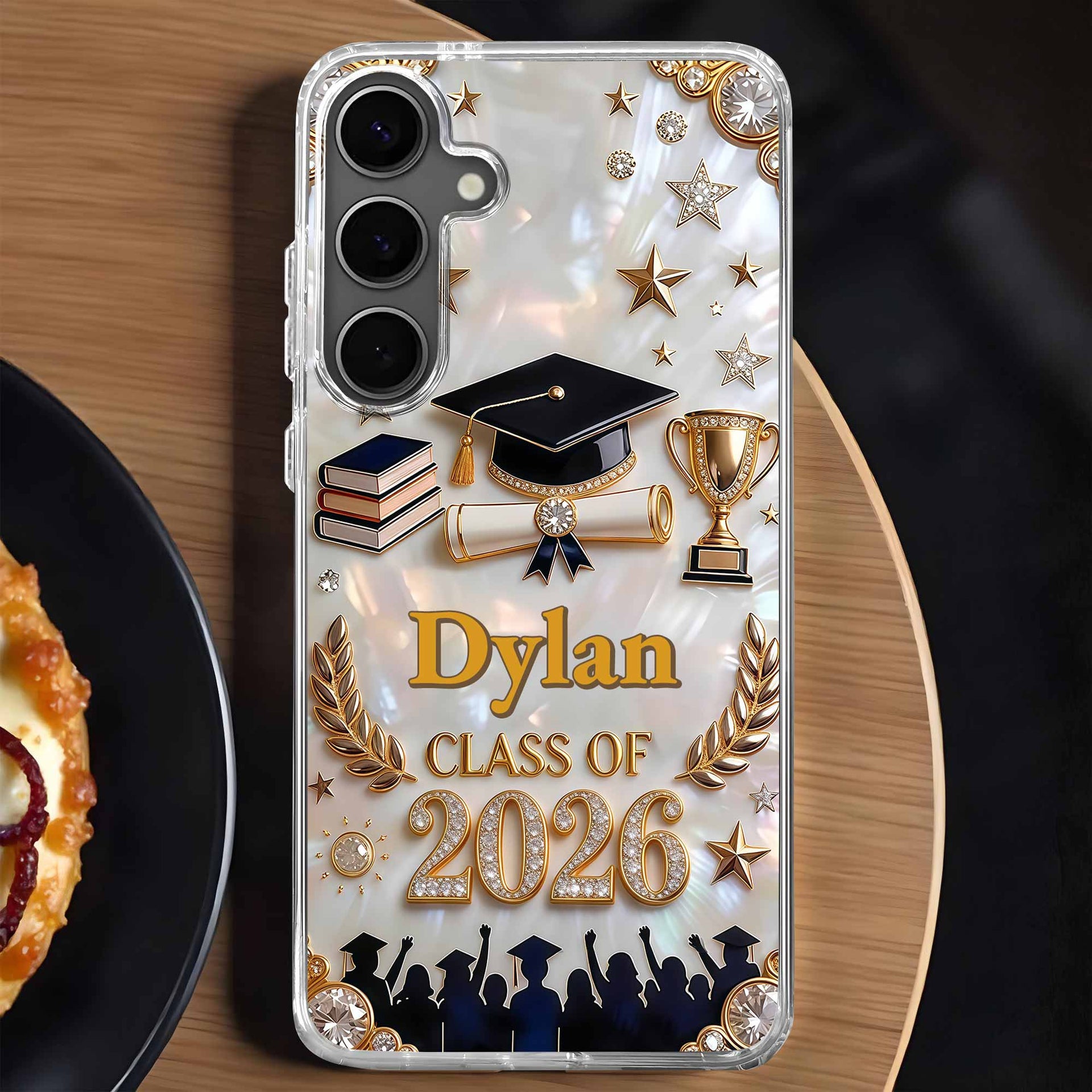 Class Of, Personalized Clear Phone Case, Gift For Graduates