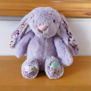 Personalized Plush Bunny With Name And Year,  Easter Gift For Kids