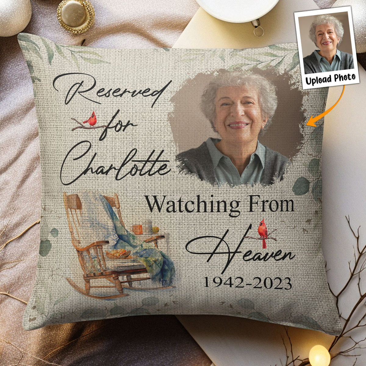 Reserved For You - Personalized Photo Pillowcase