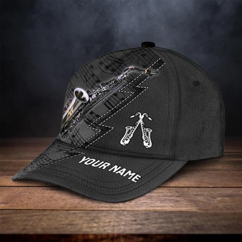 Saxophone Personalized Classic Cap