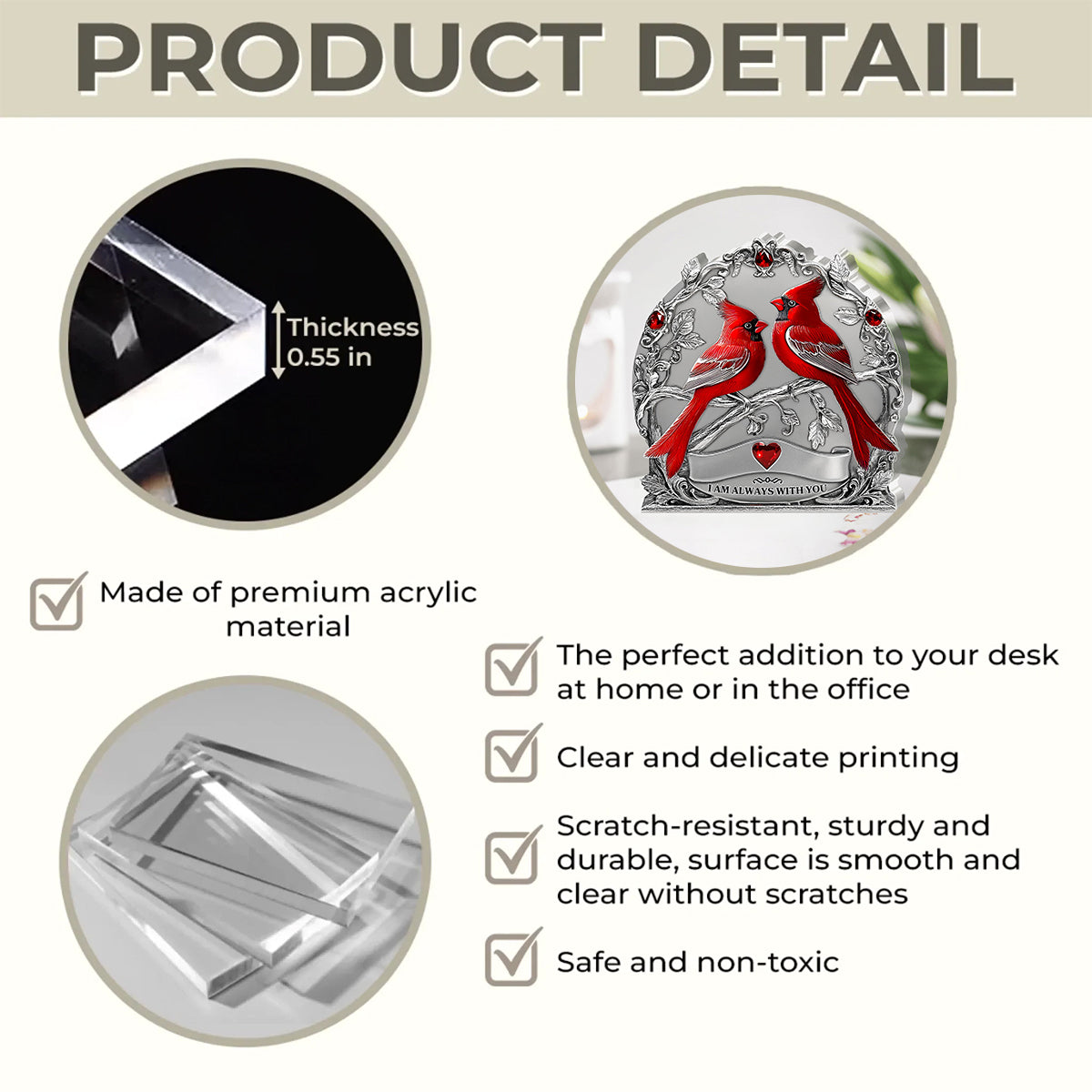 Our Radiant Journey - Personalized Shaped Acrylic Plaque For Couple