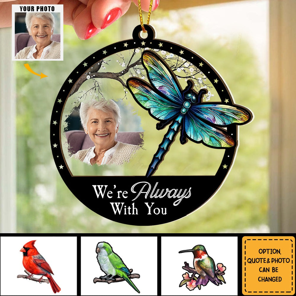 I'm Always With You - Personalized Acrylic Photo Ornament