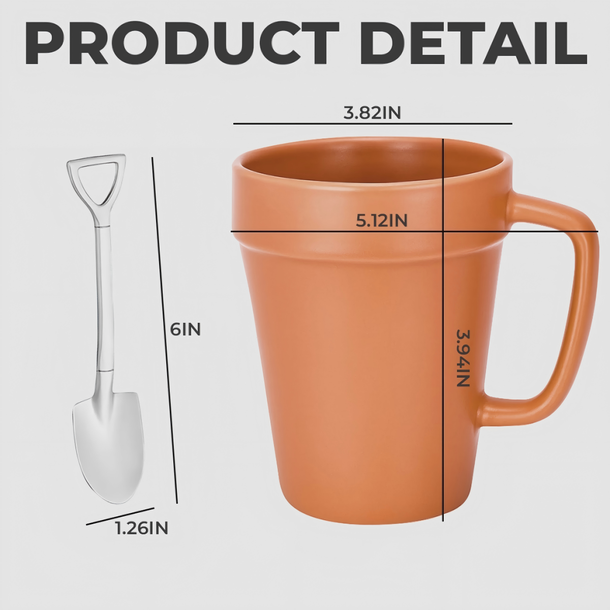 plant pot coffee mug Custom Plant Pot Ceramic Mug, Garden Gifts For Gardeners