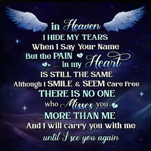 I'll Carry You With Me Until I See You Again - Personalized Bracelet