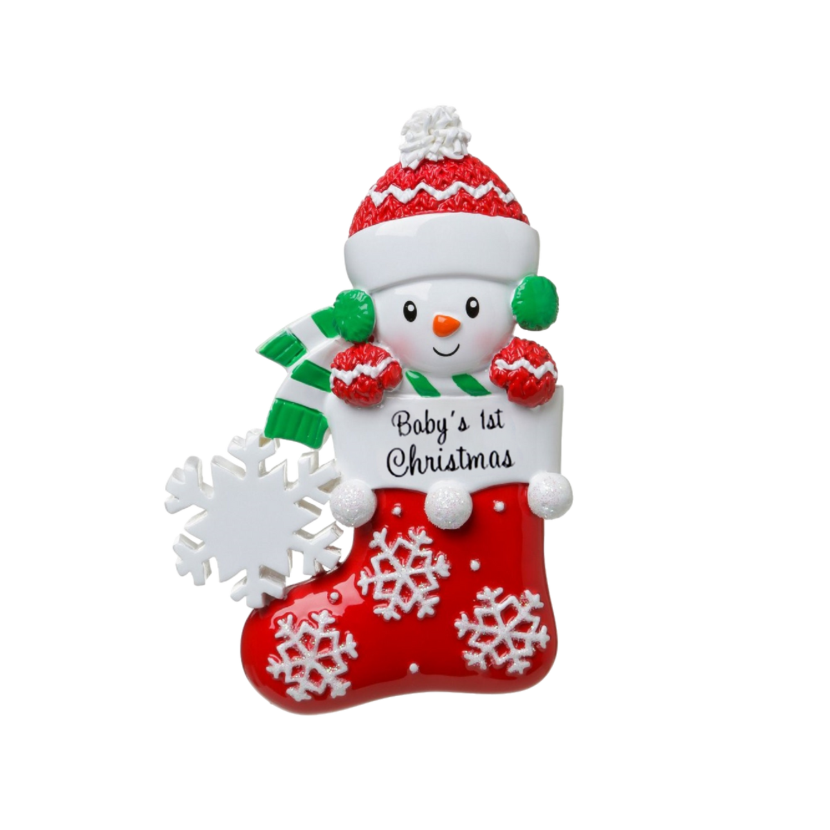 DIY Baby First Christmas - Christmas Hand-writing Resin Ornament