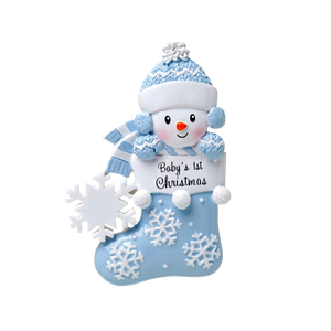 DIY Baby First Christmas - Christmas Hand-writing Resin Ornament