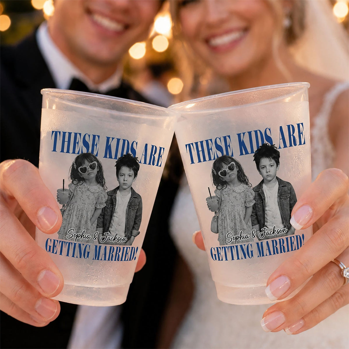 These Kids Are Getting Married-Personalized Wedding Party Cups