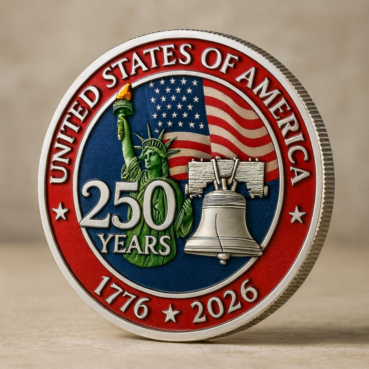 USA 250th Anniversary Commemorative Coin