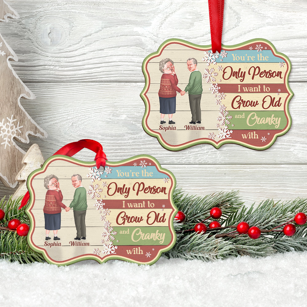 You're The Only Person, Medallion Wood Ornament, Gifts For Husband - Gifts For Wife