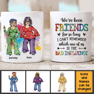 Gift For Friend Bad Influence Mug