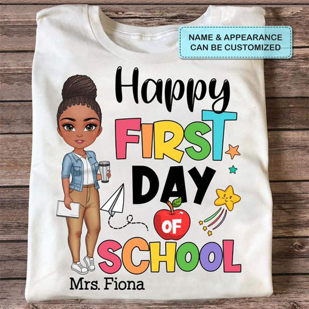Personalized Custom T-Shirt - Teacher's Day, Birthday Gift For Teacher