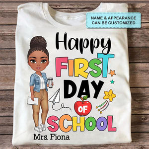 Personalized Custom T-Shirt - Teacher's Day, Birthday Gift For Teacher