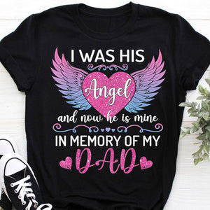 I Was His Angel Now He's Mine Classic T-Shirt